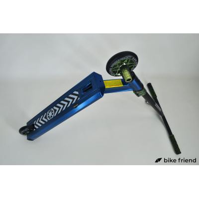 Самокат трюковый Explore Leidart Grand сине-зеленый Самокат трюковый Explore Leidart Grand сине-зеленый