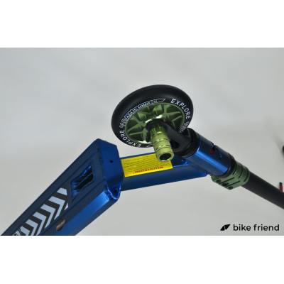 Самокат трюковый Explore Leidart Grand сине-зеленый Самокат трюковый Explore Leidart Grand сине-зеленый