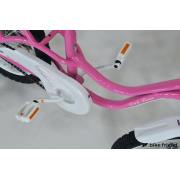 Детский велосипед Royal Baby Little Swan 16" розовый + подножка