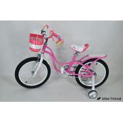 Детский велосипед Royal Baby Little Swan 16" розовый + подножка