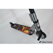 Трюковий самокат Maraton Blazer сірий