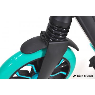 Самокат Maraton Cardinal чорний з бірюзовим Самокат Maraton Cardinal чорний з бірюзовим