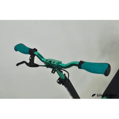 Самокат Maraton Cardinal чорний з бірюзовим Самокат Maraton Cardinal чорний з бірюзовим