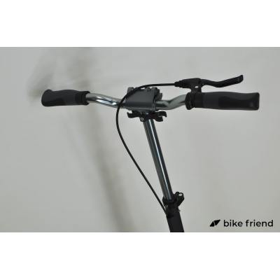 Самокат Maraton Cardinal черный с серым Самокат Maraton Cardinal черный с серым