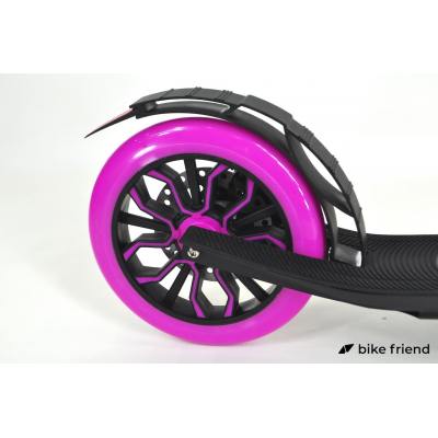 Самокат Maraton Cardinal чорний з рожевим Самокат Maraton Cardinal чорний з рожевим