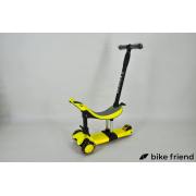 Самокат - беговел Maraton Credo II B желтый