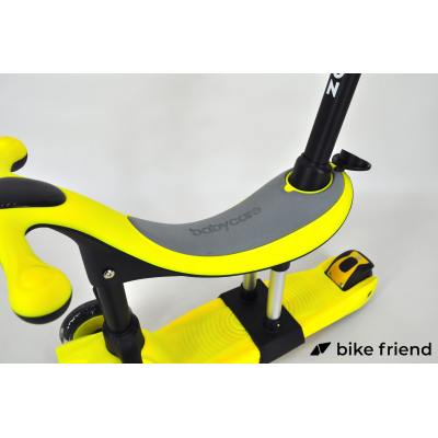 Дитячий самокат - біговел Maraton Credo II B (3 в 1) жовтий Дитячий самокат - біговел Maraton Credo II B (3 в 1) жовтий