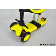 Самокат - беговел Maraton Credo II B желтый