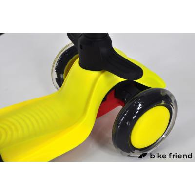 Дитячий самокат - біговел Maraton Credo II B (3 в 1) жовтий Дитячий самокат - біговел Maraton Credo II B (3 в 1) жовтий