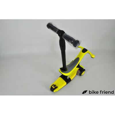 Дитячий самокат - біговел Maraton Credo II B (3 в 1) жовтий Дитячий самокат - біговел Maraton Credo II B (3 в 1) жовтий