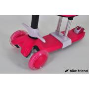 Самокат - беговел Maraton Credo II G 3 в 1 розовый