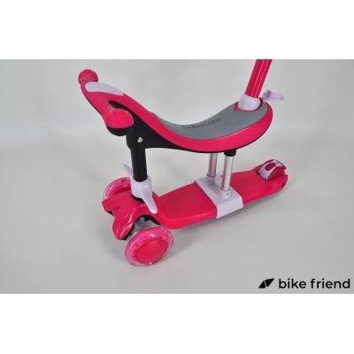 Самокат - біговел Maraton Credo II G 3 в 1 рожевий Самокат - біговел Maraton Credo II G 3 в 1 рожевий