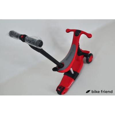 Триколісний дитячий самокат (5 в 1) Maraton Credo II G червоний Триколісний дитячий самокат (5 в 1) Maraton Credo II G червоний