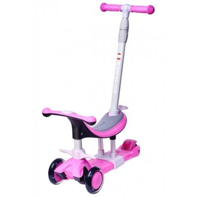 Триколісний самокат Maraton Credo II (5 в 1) рожевий Триколісний самокат Maraton Credo II (5 в 1) рожевий