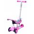 Триколісний самокат Maraton Credo II (5 в 1) рожевий Триколісний самокат Maraton Credo II (5 в 1) рожевий