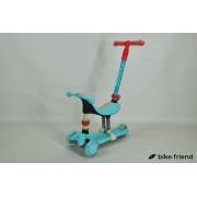 Самокат Maraton Credo 3 в 1 бирюзовый