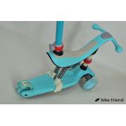 Самокат Maraton Credo 3 в 1 бирюзовый