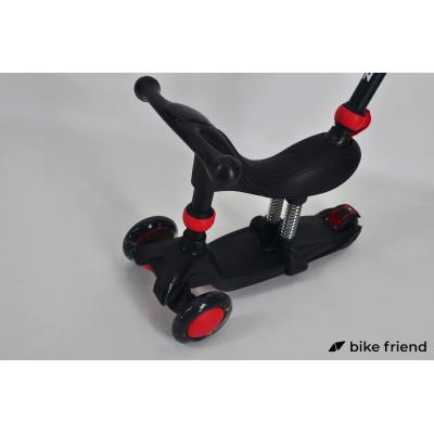 Самокат - беговел Maraton Credo 3 в 1 черный Самокат - беговел Maraton Credo 3 в 1 черный