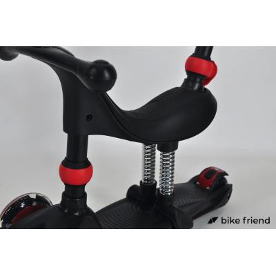 Самокат - беговел Maraton Credo 3 в 1 черный Самокат - беговел Maraton Credo 3 в 1 черный