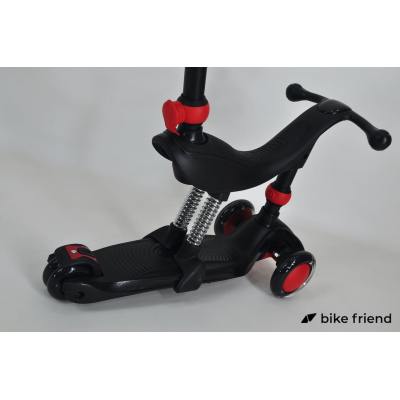 Самокат - беговел Maraton Credo 3 в 1 черный Самокат - беговел Maraton Credo 3 в 1 черный