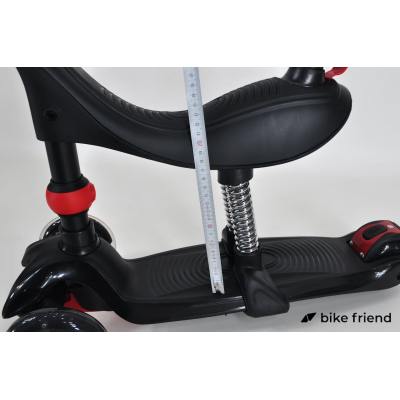 Самокат - беговел Maraton Credo 3 в 1 черный Самокат - беговел Maraton Credo 3 в 1 черный