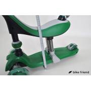 Самокат Maraton Credo 3 в 1 зеленый