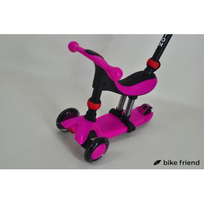 Самокат - біговел Maraton Credo G 3 в 1 рожевий Самокат - біговел Maraton Credo G 3 в 1 рожевий