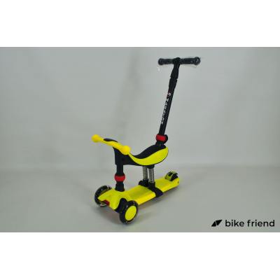 Самокат - біговел Maraton Credo 3 в 1 жовтий Самокат - біговел Maraton Credo 3 в 1 жовтий