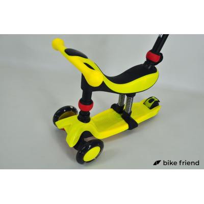 Самокат - біговел Maraton Credo 3 в 1 жовтий Самокат - біговел Maraton Credo 3 в 1 жовтий