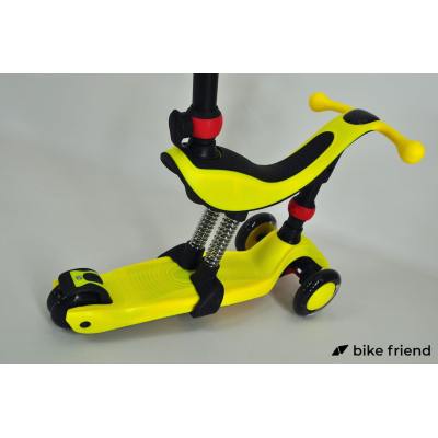 Самокат - біговел Maraton Credo 3 в 1 жовтий Самокат - біговел Maraton Credo 3 в 1 жовтий