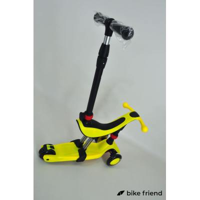 Самокат - біговел Maraton Credo 3 в 1 жовтий Самокат - біговел Maraton Credo 3 в 1 жовтий