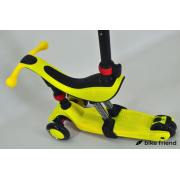 Самокат Maraton Credo 3 в 1 желтый