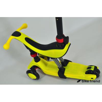 Самокат - біговел Maraton Credo 3 в 1 жовтий Самокат - біговел Maraton Credo 3 в 1 жовтий