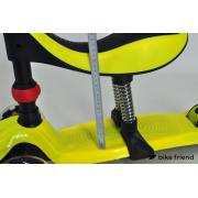 Самокат Maraton Credo 3 в 1 желтый