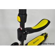 Самокат-беговел Maraton Flex B (2 в 1) желтый