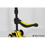 Самокат-беговел Maraton Flex B (2 в 1) желтый