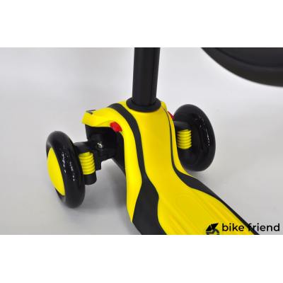 Самокат Maraton Flex B жовтий Самокат Maraton Flex B жовтий