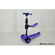 Самокат Maraton Flex G - біговел 2 в 1 фіолетовий