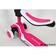 Самокат-беговел Maraton Flex G (2 в 1) розовый