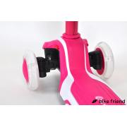 Самокат-беговел Maraton Flex G (2 в 1) розовый