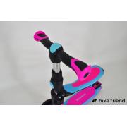 Самокат-беговел Maraton Flex G розово-голубой