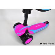 Самокат-беговел Maraton Flex G розово-голубой