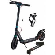Самокат Maraton GMC черный с бирюзовым
