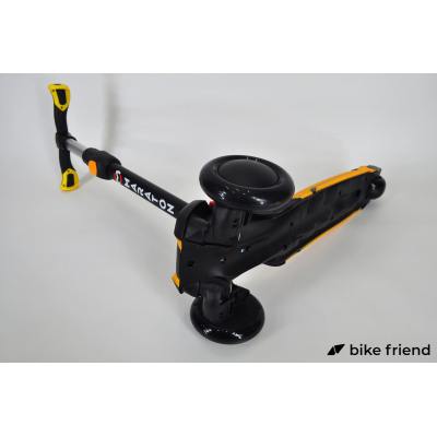 Самокат трехколесный Maraton Global B оранжевый Самокат трехколесный Maraton Global B оранжевый