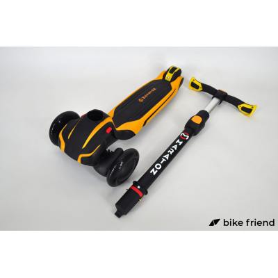 Самокат трехколесный Maraton Global B оранжевый Самокат трехколесный Maraton Global B оранжевый