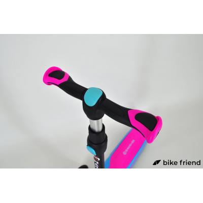 Самокат Maraton Global G триколісний рожево-блакитний Самокат Maraton Global G триколісний рожево-блакитний