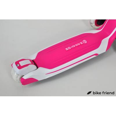 Самокат трехколесный Maraton Global G розово-белый Самокат трехколесный Maraton Global G розово-белый