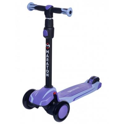 Самокат Maraton Global G триколісний фіолетовий Самокат Maraton Global G триколісний фіолетовий
