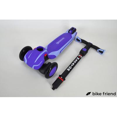Самокат Maraton Global G триколісний фіолетовий Самокат Maraton Global G триколісний фіолетовий
