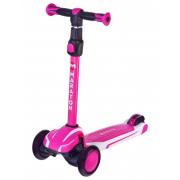 Самокат Maraton Global триколісний малиновий